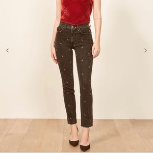 Reformation Julia High Cigarette Jean